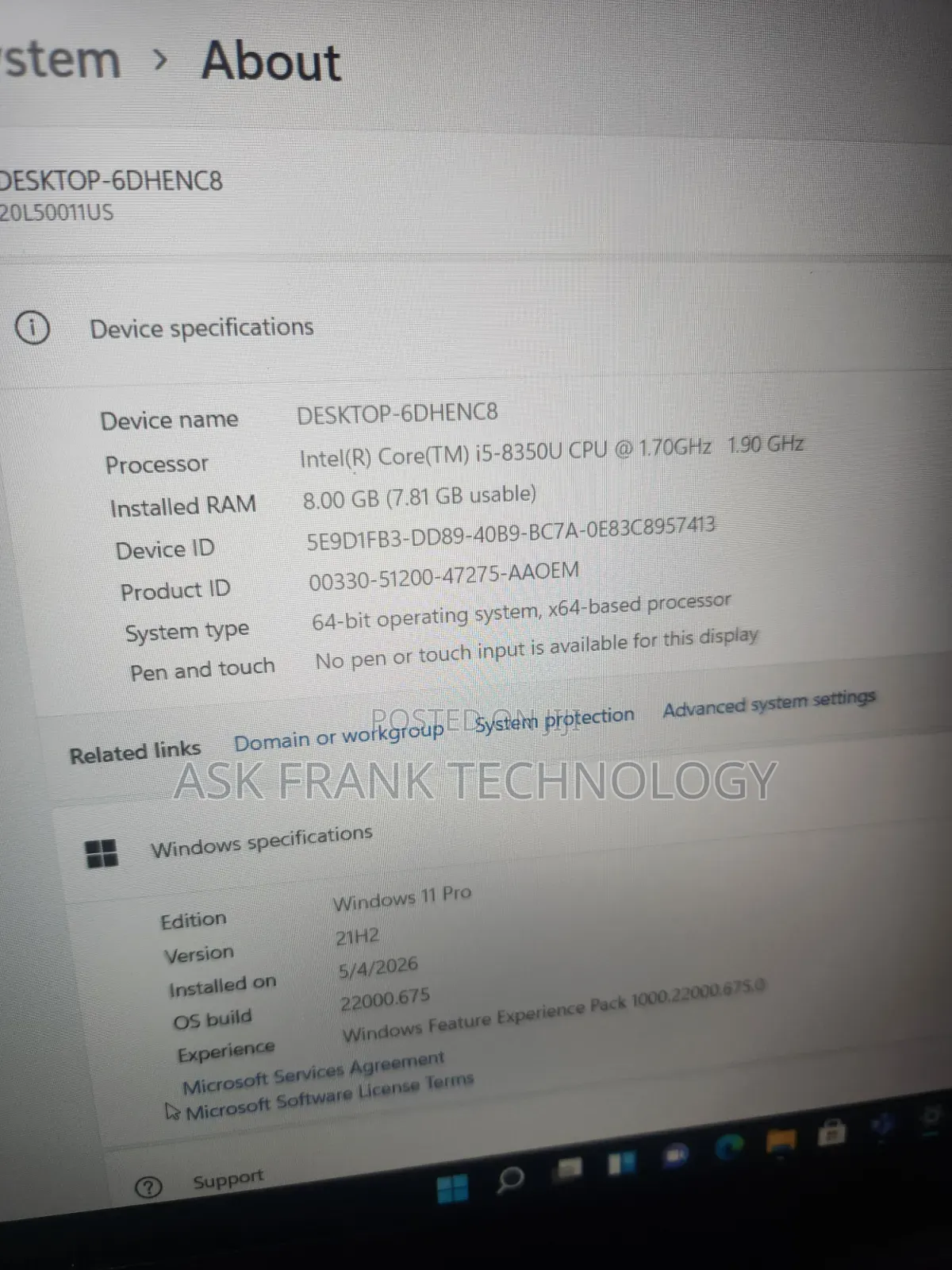Laptop HP Zbook Fury 15 G7 16GB Intel Core i7 SSD 512GB