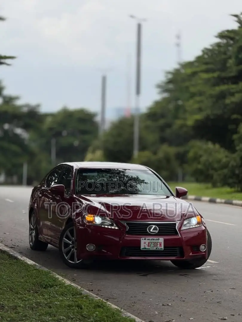 Lexus GS 350 2014 Red
