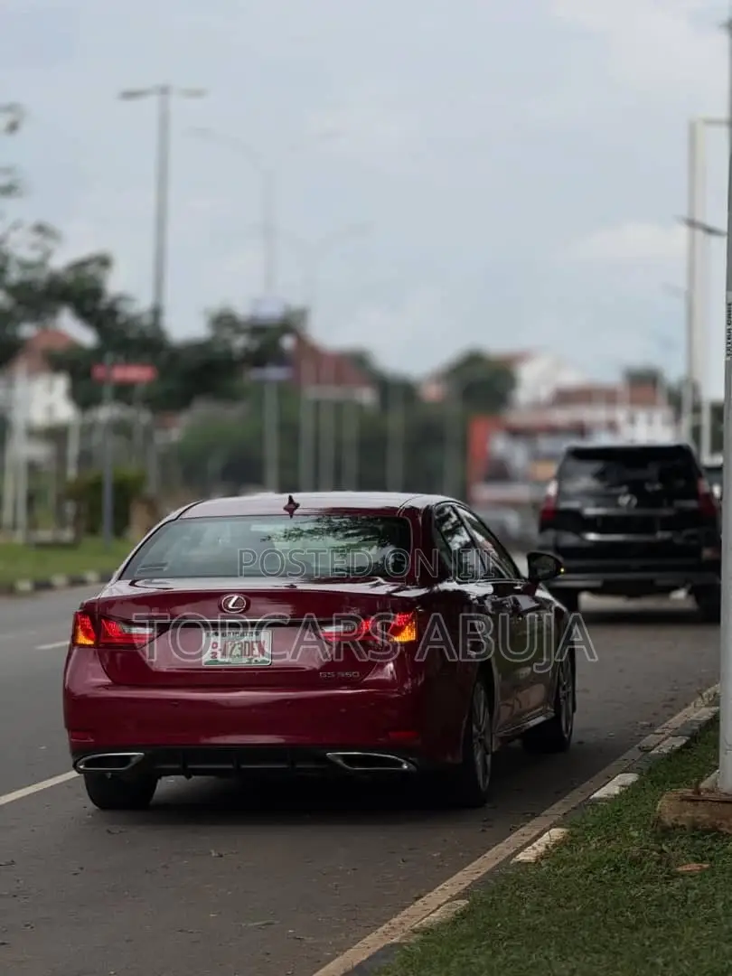 Lexus GS 350 2014 Red