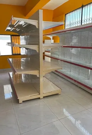 Double Supermarket Shelves