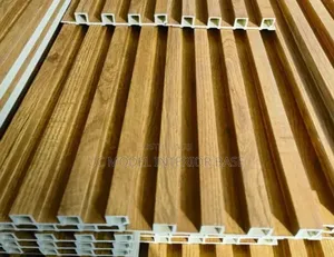 Gold Fluted Panel