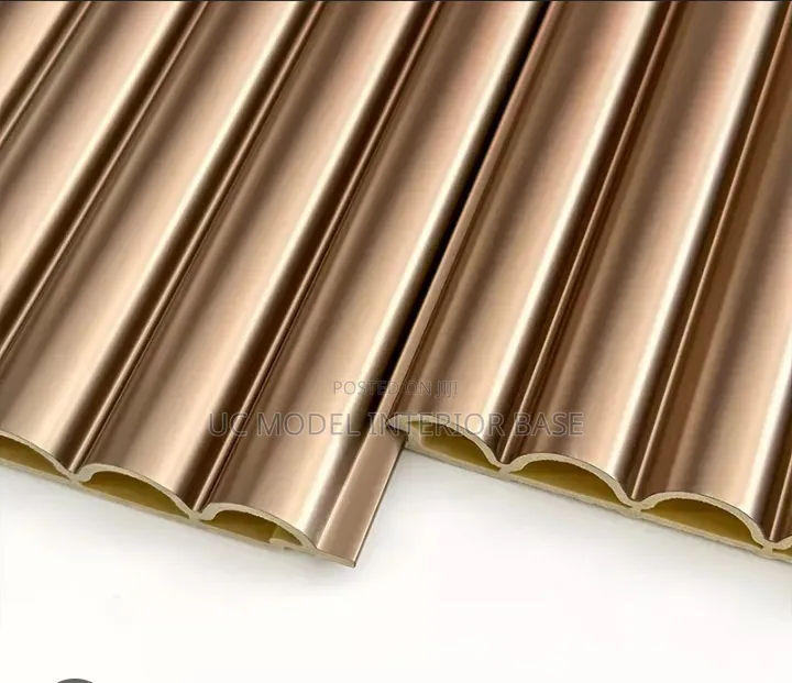 Gold Fluted Panel