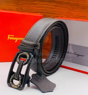 Ferragamo Quality Luxury Men Genuine Leather Belt