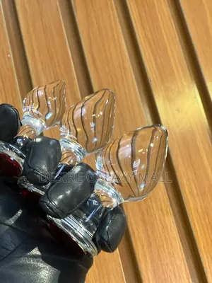 Glass Butt Plugs (Large, Medium, Small) Manual Sex Toy