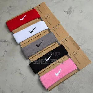 5pcs of Quality Unisex Nike Gym Hairbands