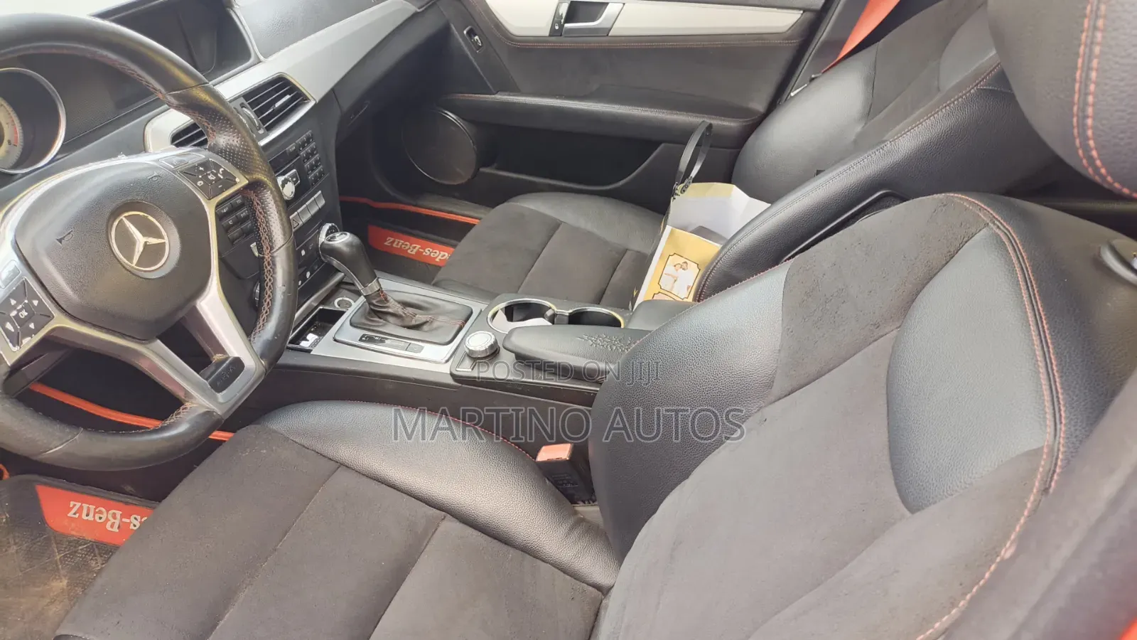Mercedes-Benz C300 2013 Red