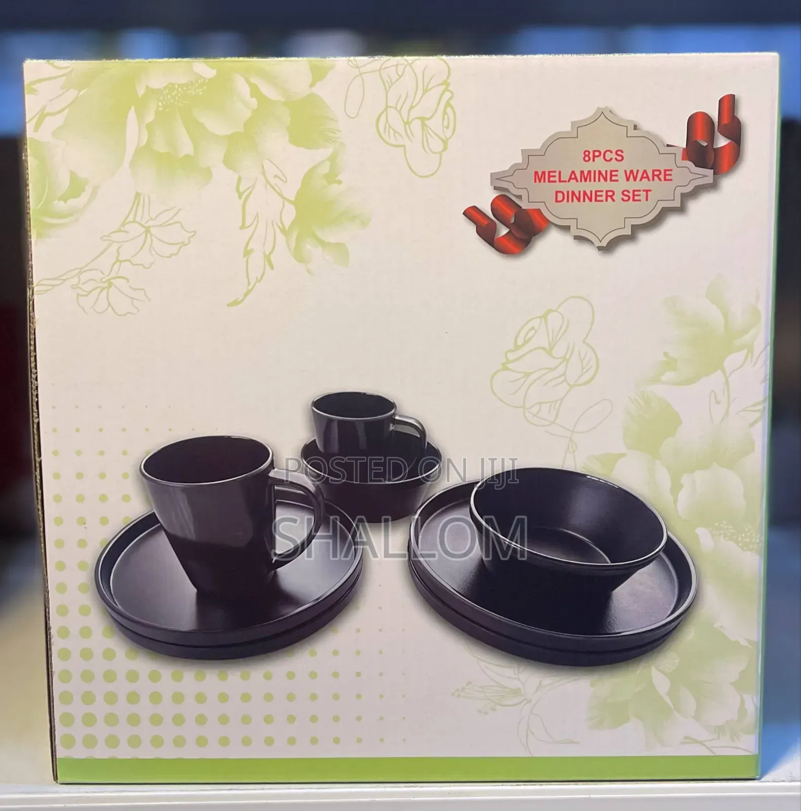8 PCS Melamine Ware Dinner Set