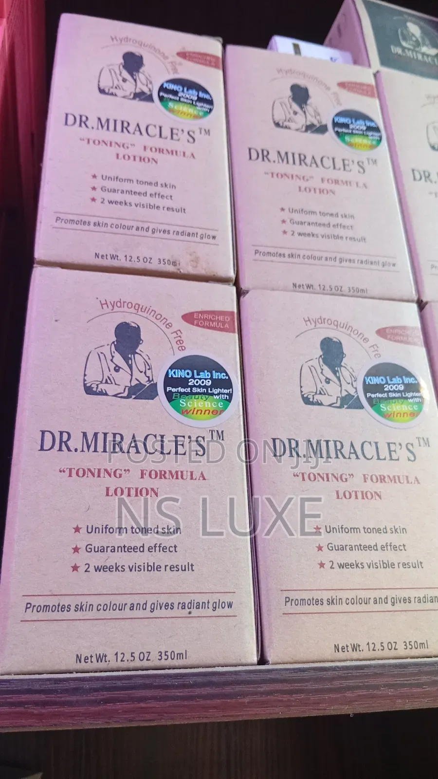 Dr Miracle's Toning Formula Lotion - 350ml