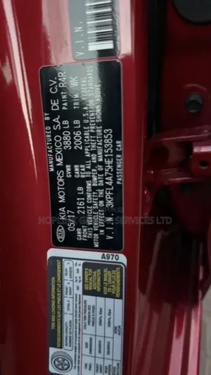 Kia Forte 2017 Red