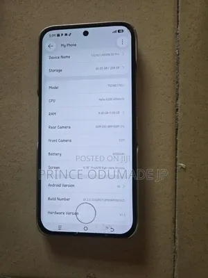 Tecno Camon 50 Pro 256 GB Gray