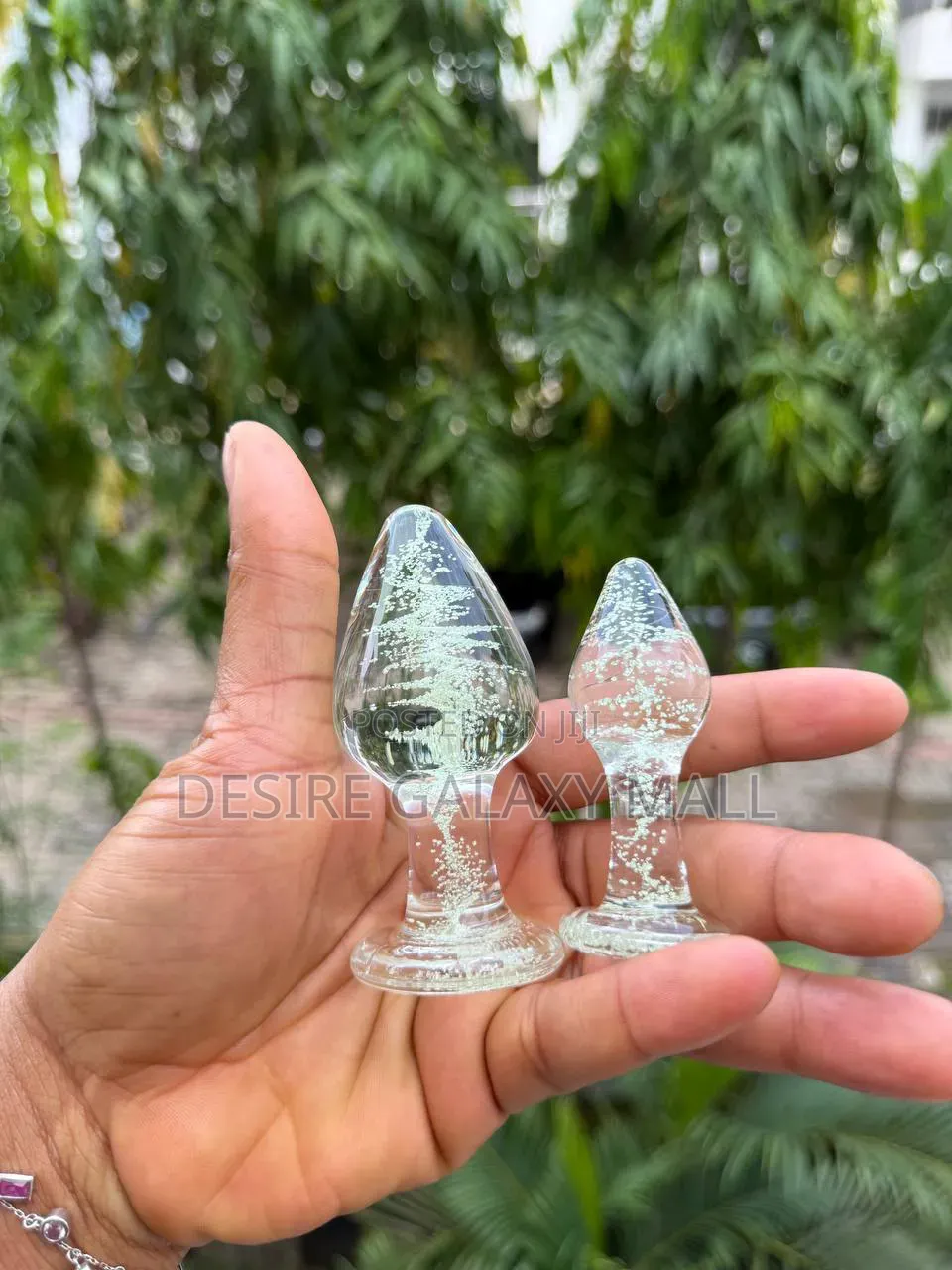 Glass Butt Plugs (Large, Medium, Small)