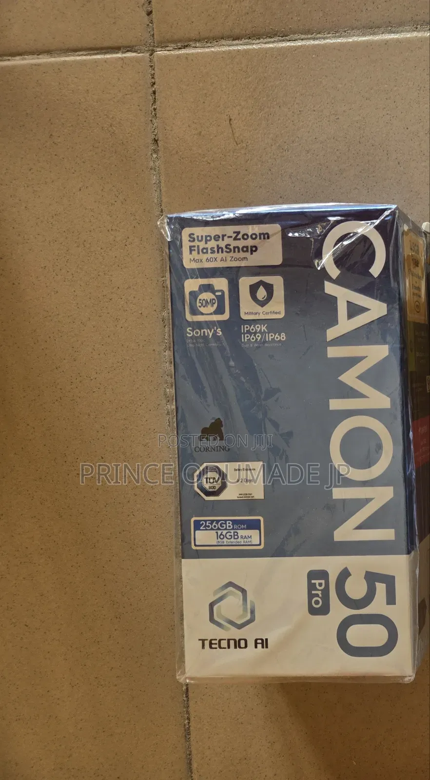 Tecno Camon 50 Pro 256 GB Gray