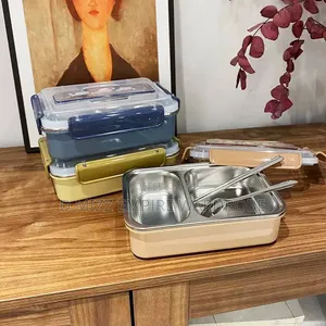 2- Compartments Lunch Plate