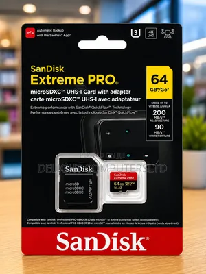 Sandisk 64gb Extreme Pro Micro