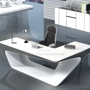 Futuristic Orren Ellis Baran L-Shaped Desk
