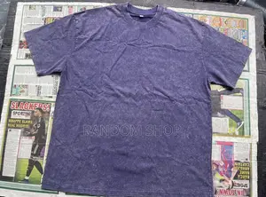 Oversized Plain Stonewashed Polo