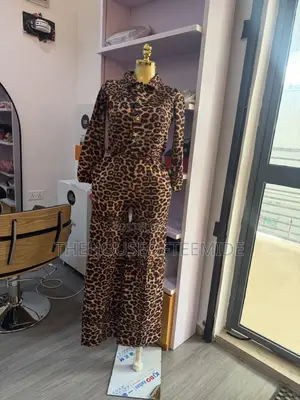 Trendy Animal Print Jumpsuit