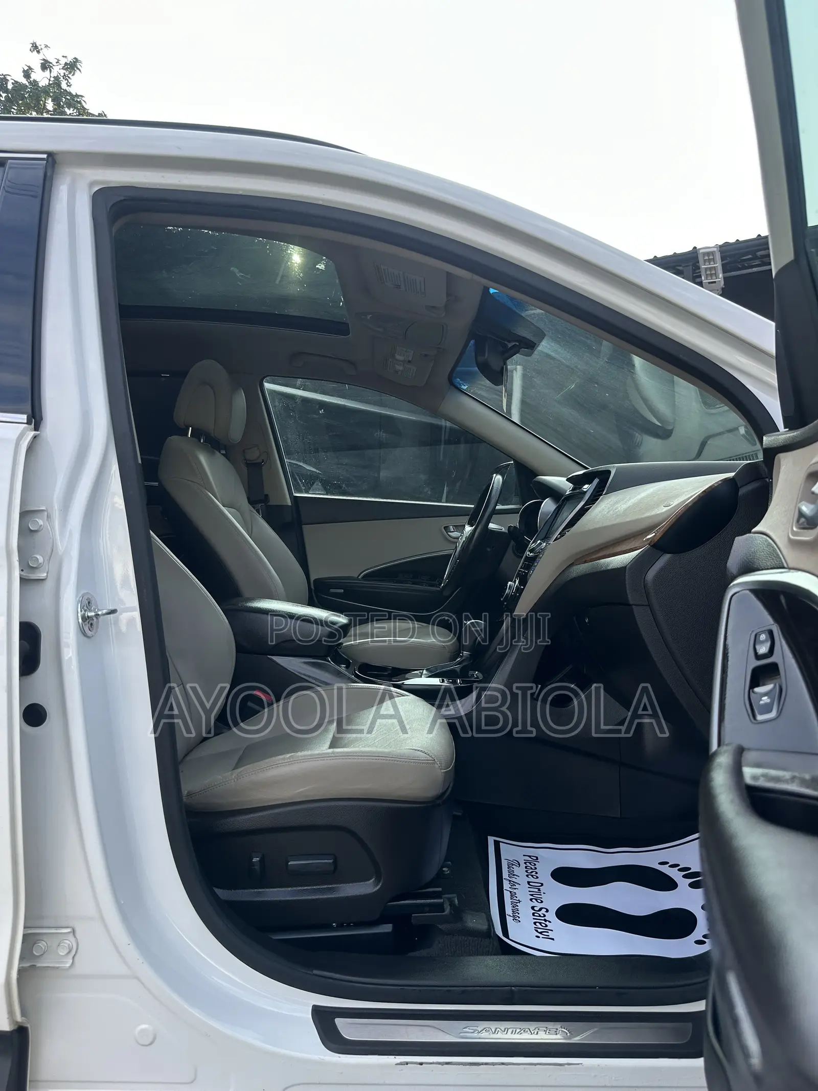 Hyundai Santa Fe 2016 White