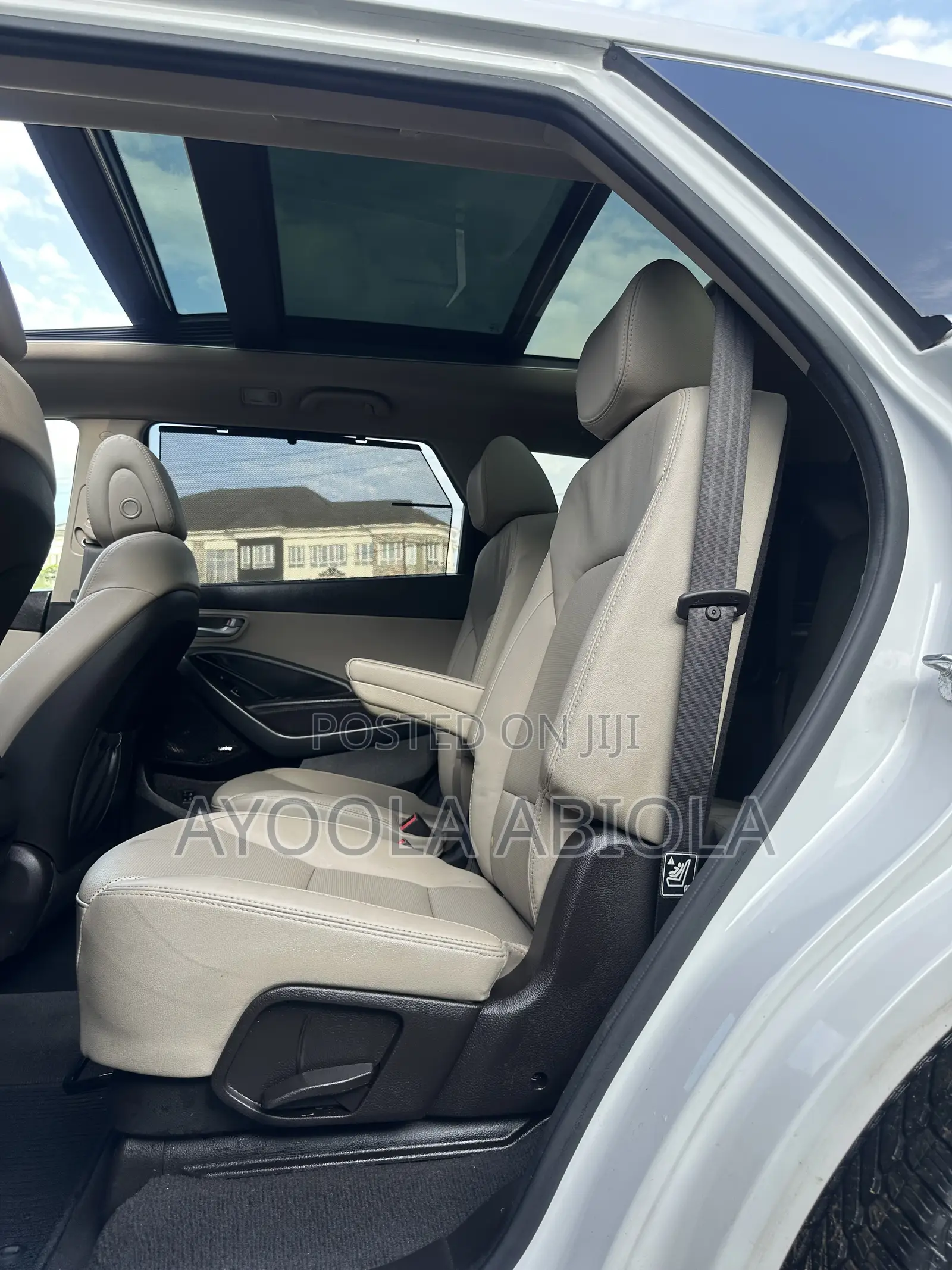 Hyundai Santa Fe 2016 White