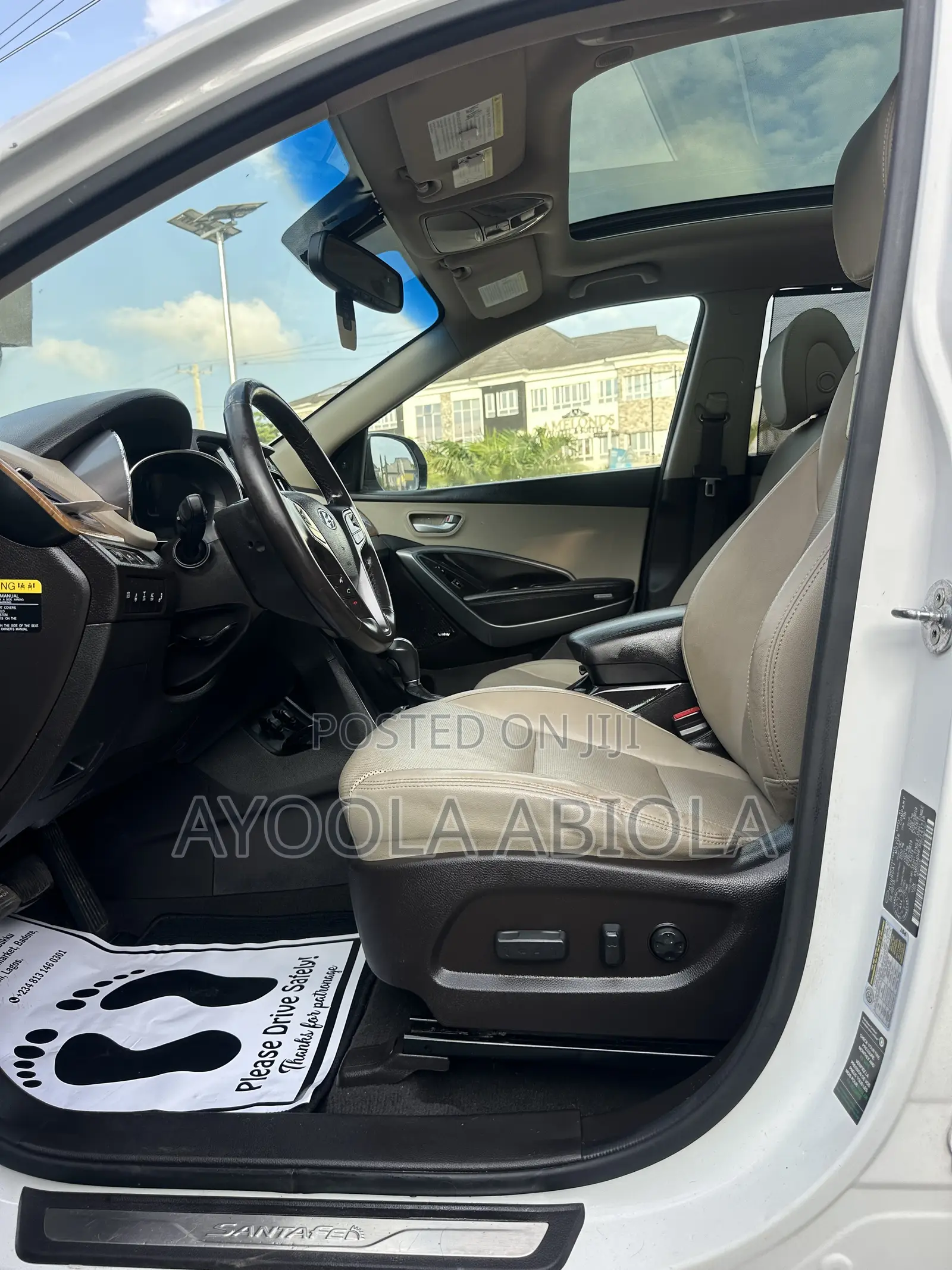 Hyundai Santa Fe 2016 White