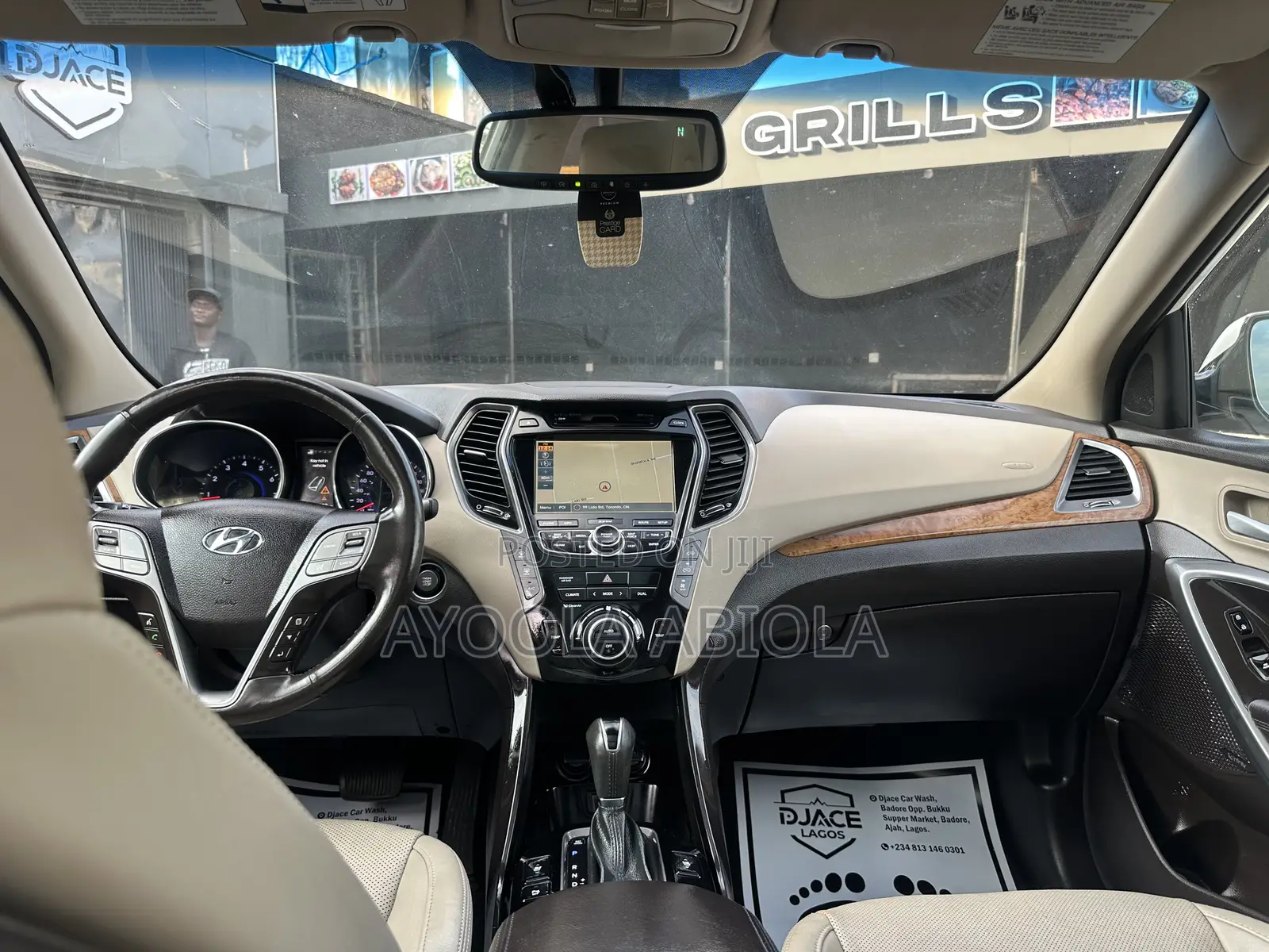 Hyundai Santa Fe 2016 White