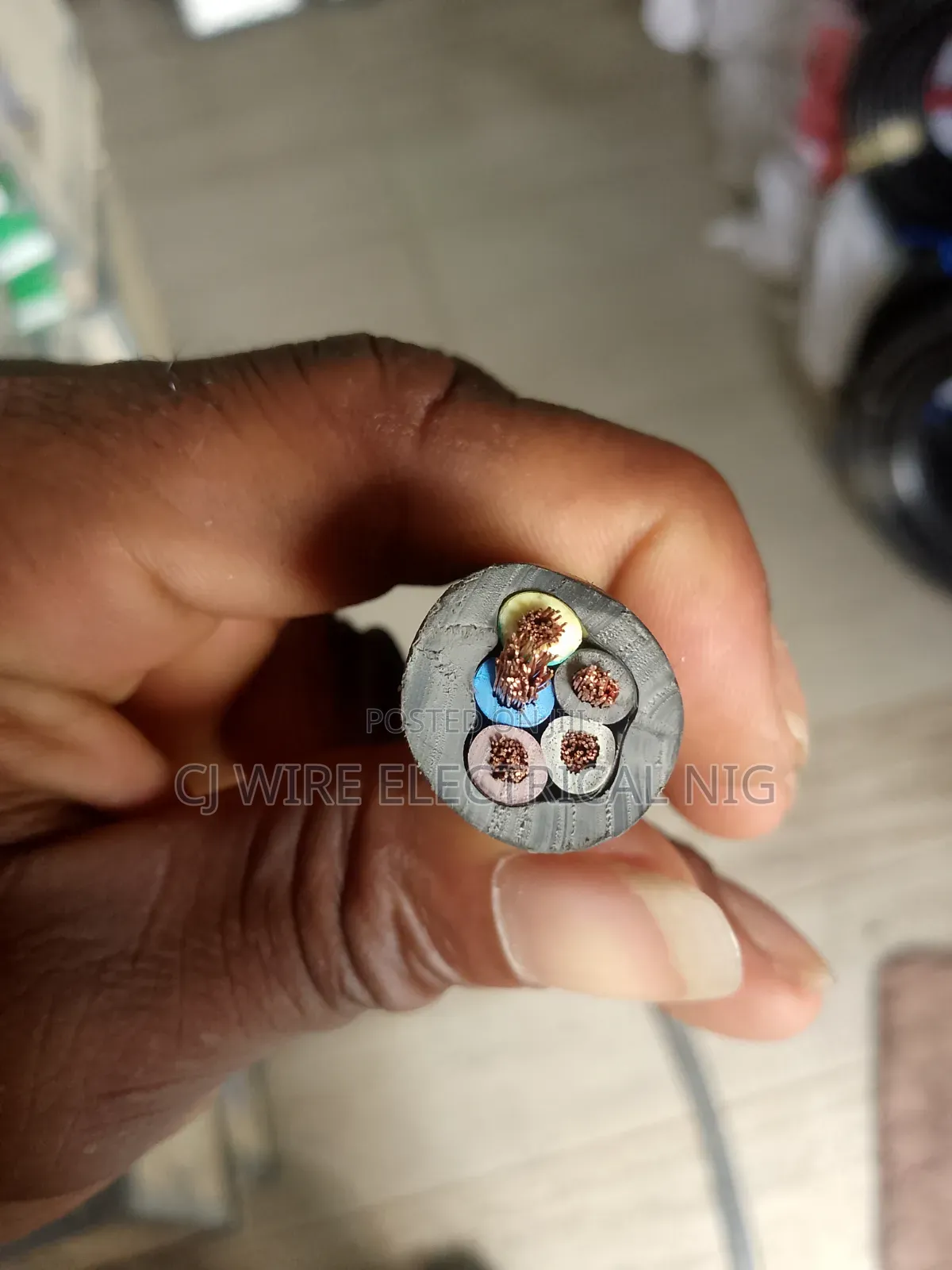 6mm 5core Flex Wire Pure Copper