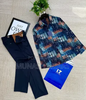 Classic Shirt and Pant Outfits for Men M-5xl Available