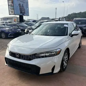 New Honda Civic LX CVT 2025 White