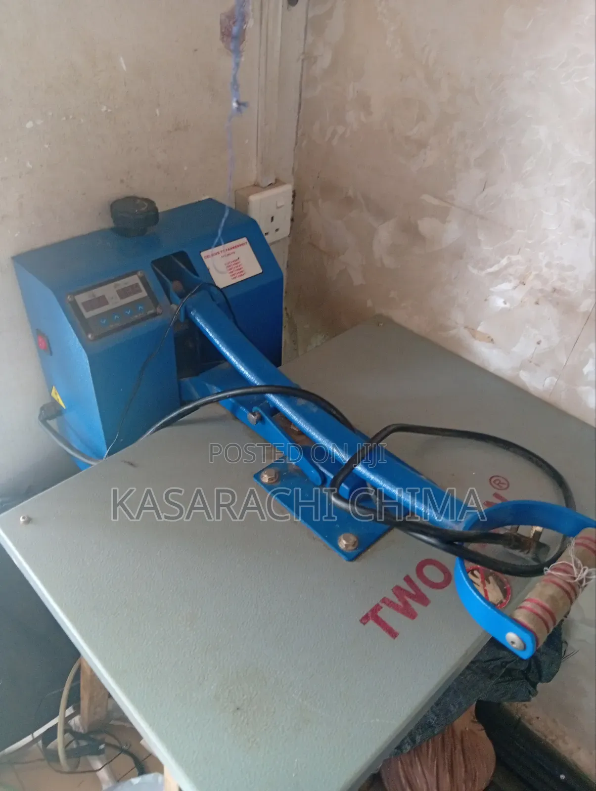 Heat Transfer Stoning Machine