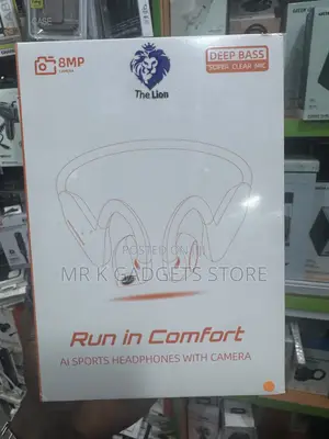 The Lion Smart Shooting Sports Headphone With Camera Run in Comfort