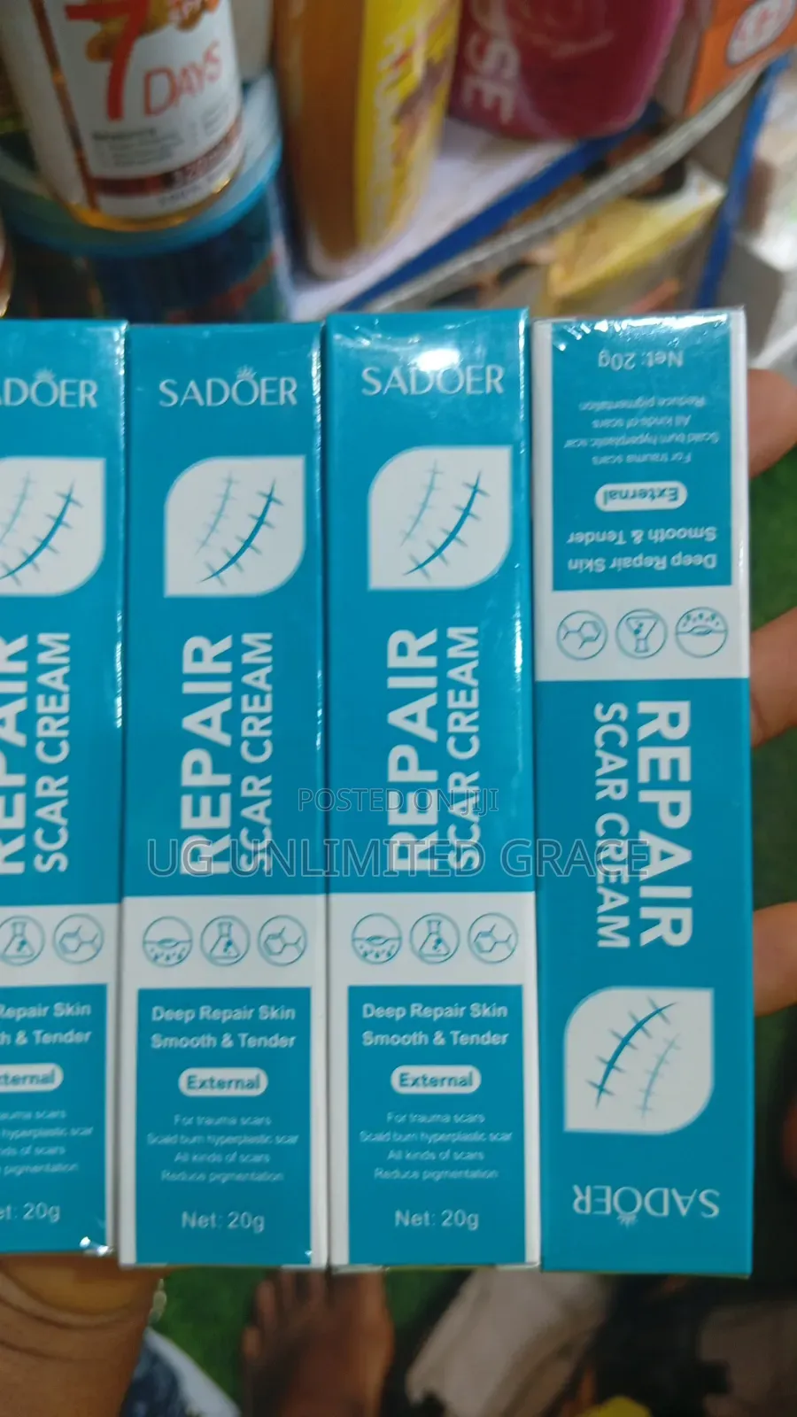 Sador Repairs Scar's Cream