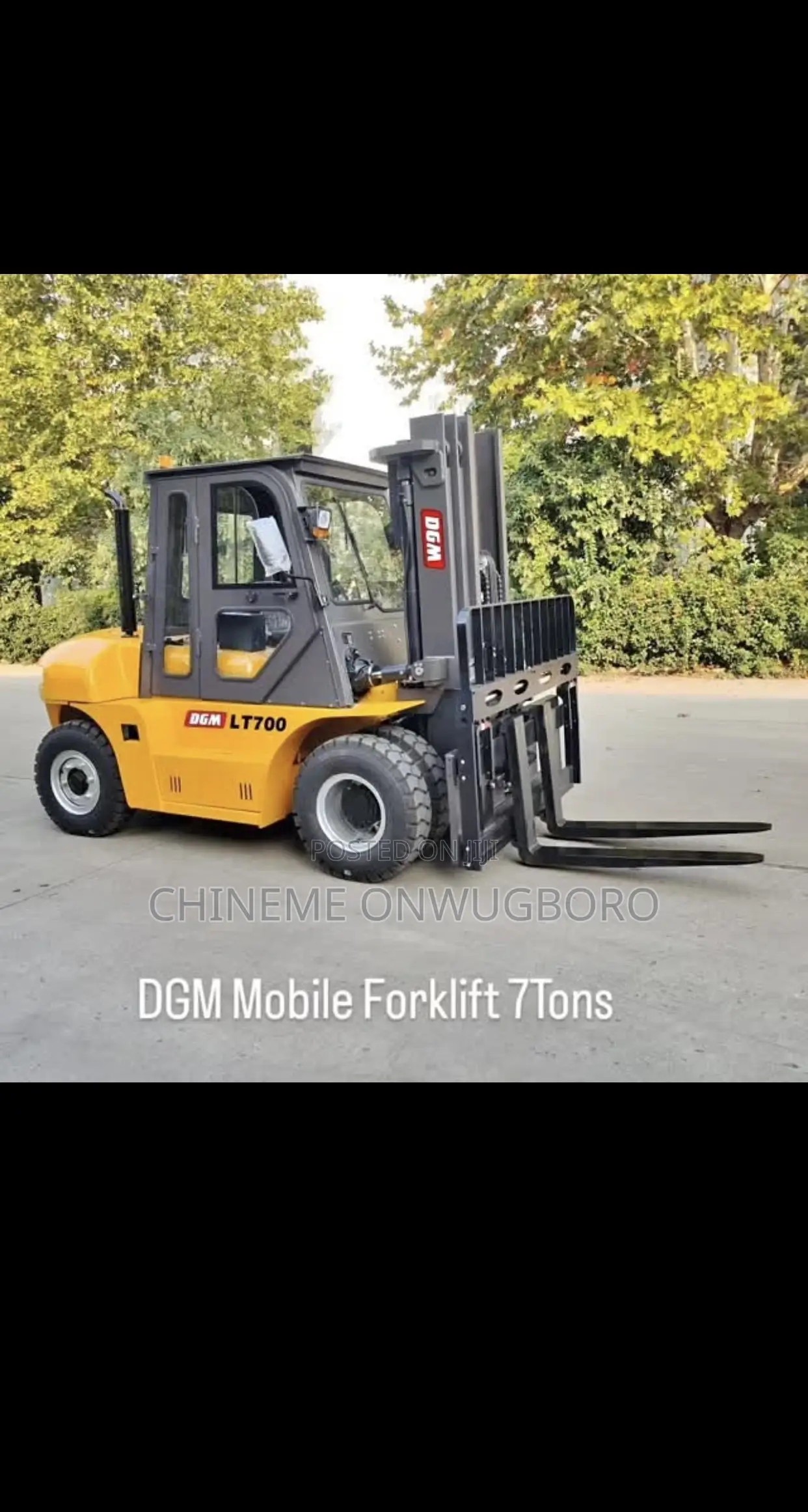 6ton Mobile Fork Lift 80m