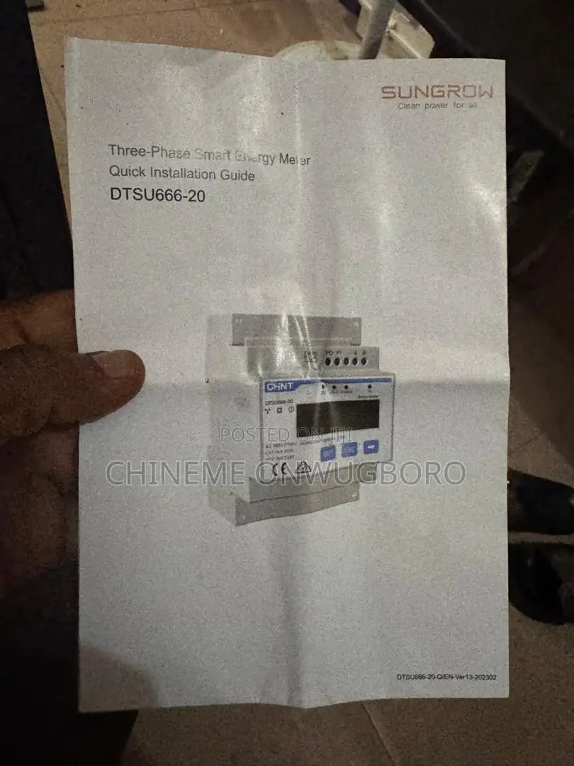 Chimt Smart 3phase Check Meter