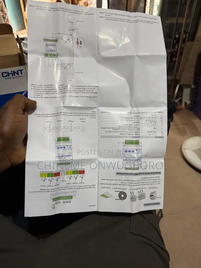 Chimt Smart 3phase Check Meter