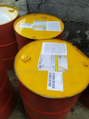 209-Liter Drum of Shell Alexia 40 Marine Cylinder Engine Oil.