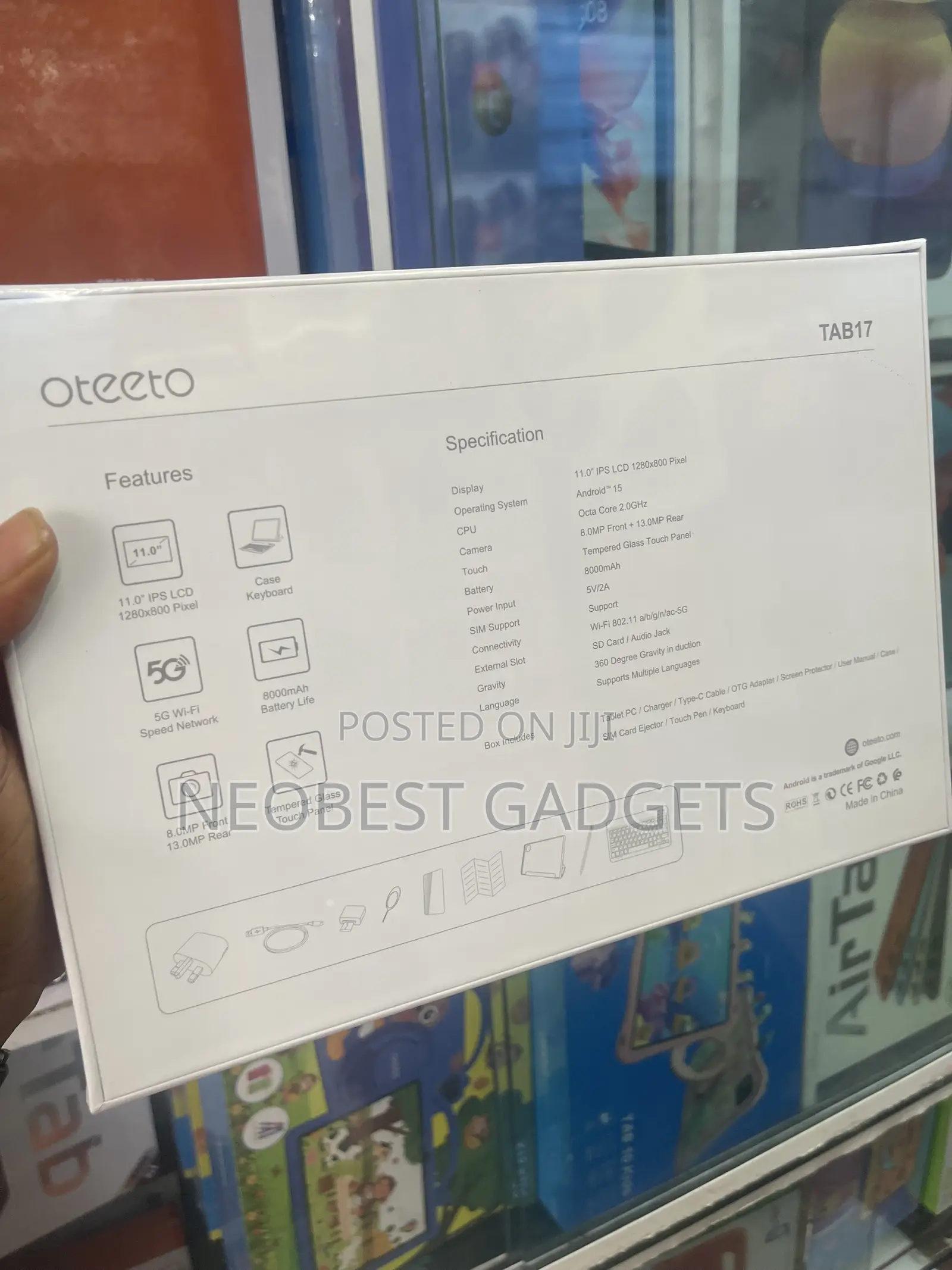 New Oteeto TAB 17 Stylus 512 GB