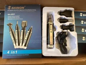 4in1 Rechargeable Shaver, Hair Clipper/Nose Trimmer/Eyebrow Trimmer.