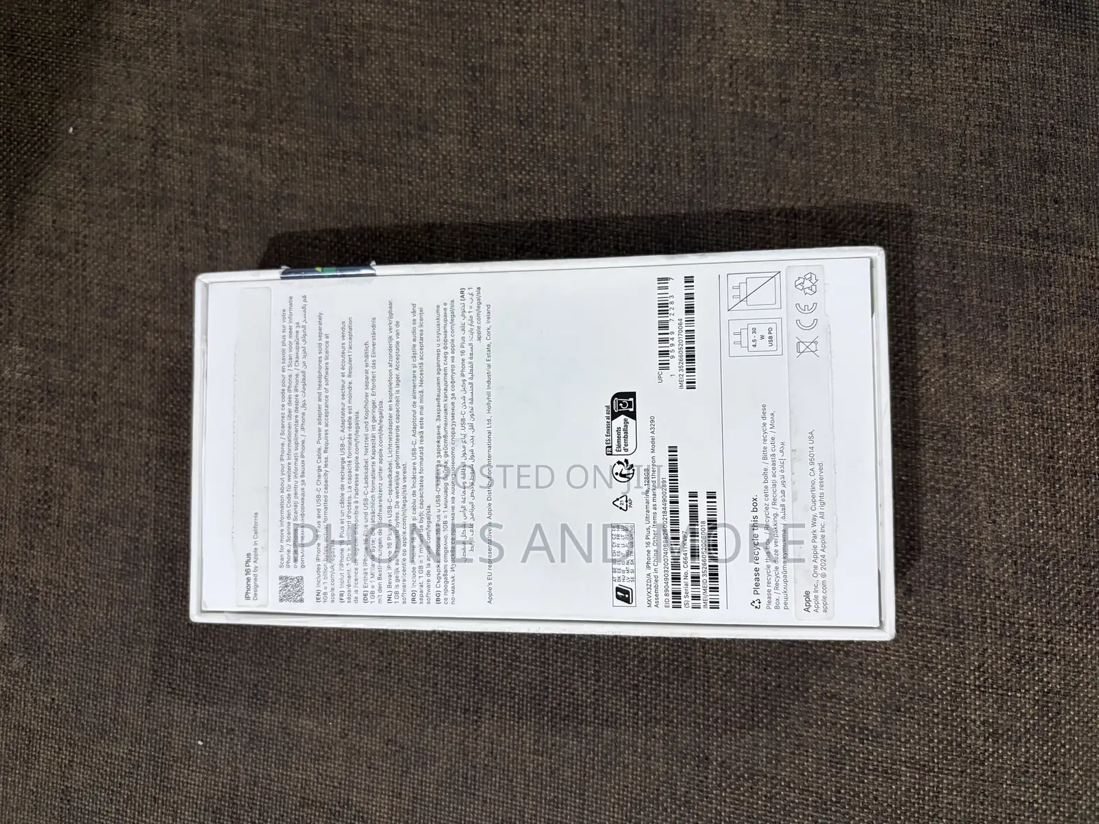 Apple iPhone 16 Plus 128 GB Blue