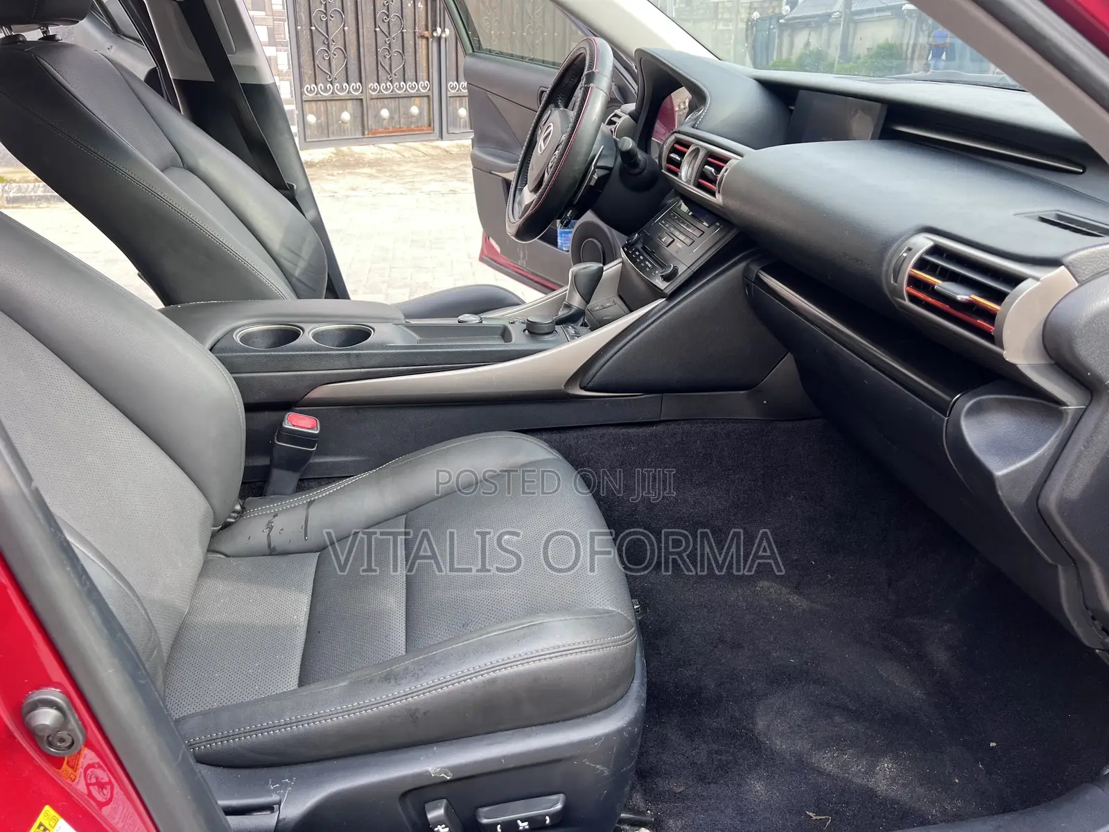 Lexus IS 250 4WD 2014 Red