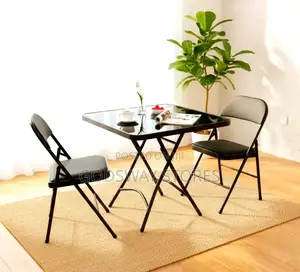 Indoor / Outdoor Foldable Table Set - 2 Chairs and 1 Table I8