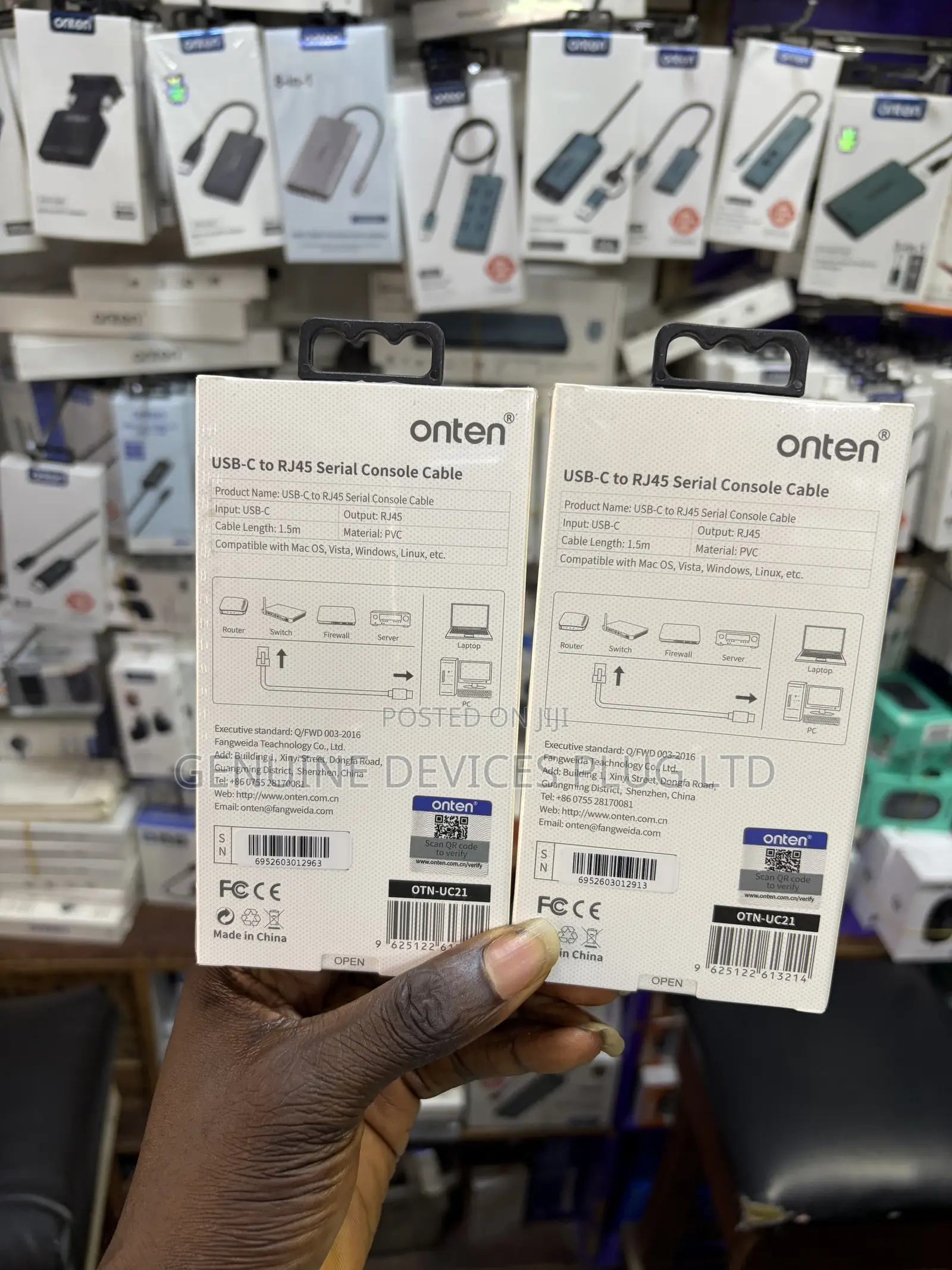 USB-C to Rj45 Console Flat Cable