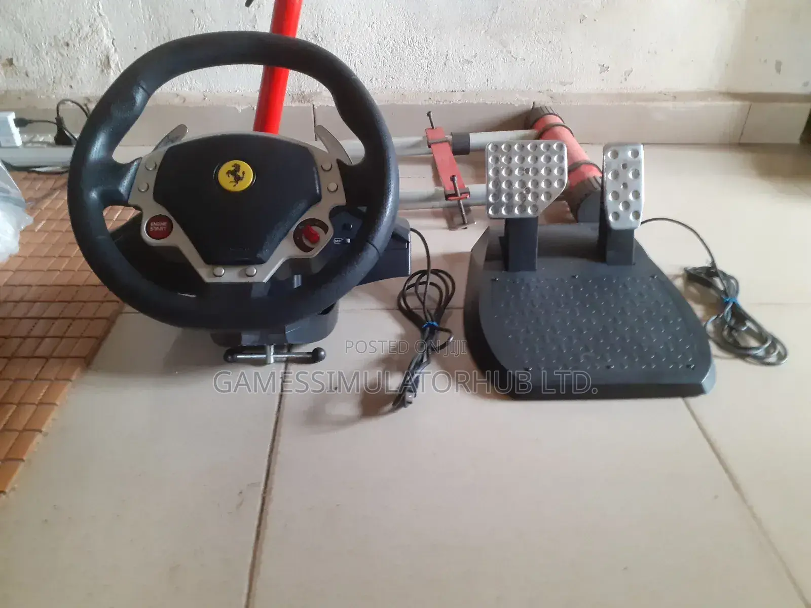 Thrustmaster F430 Force Feedback V.2 Racing Wheel PlayStation3 / PC.