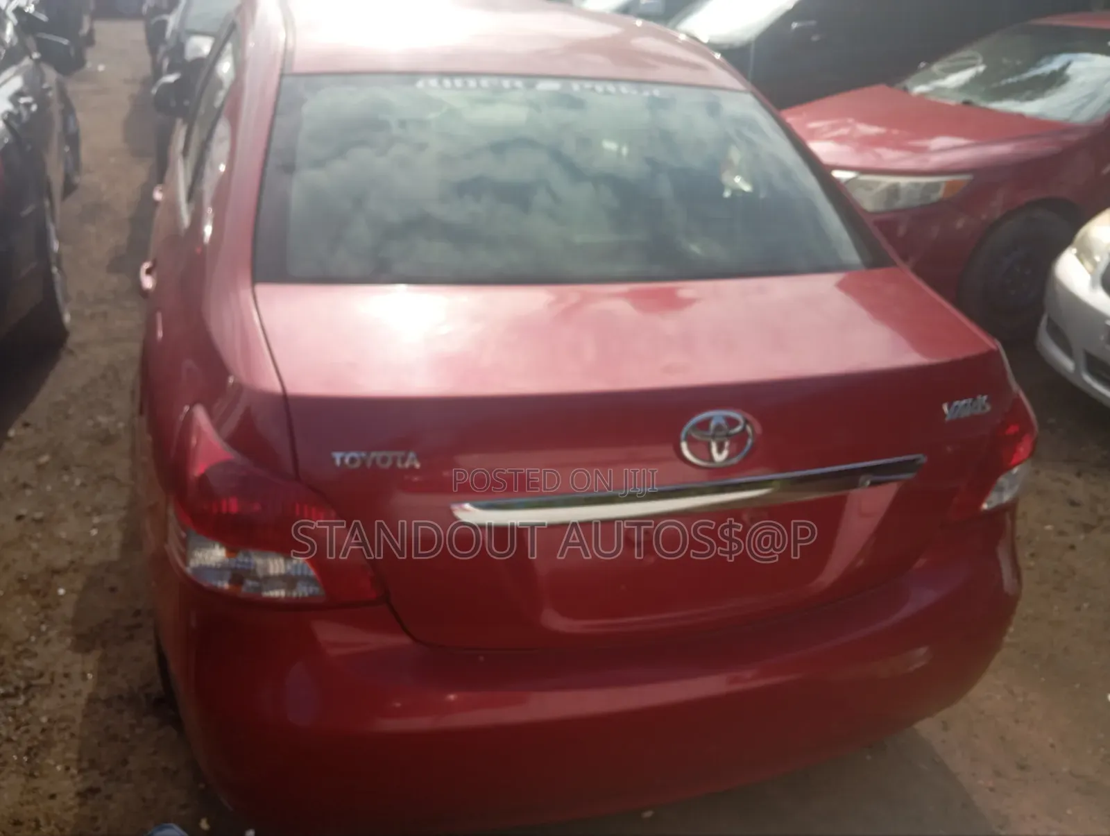 Toyota Yaris 2007 Red