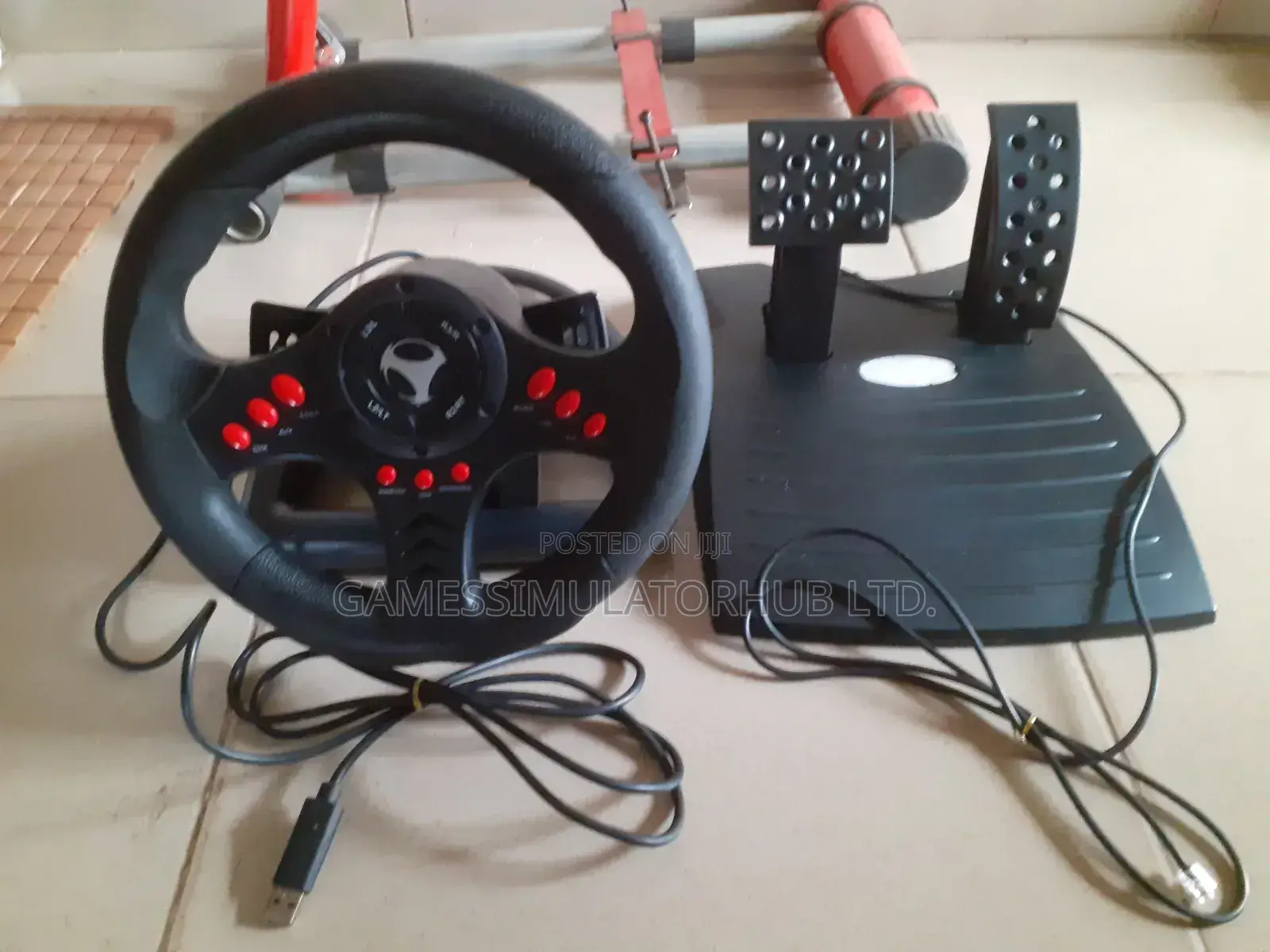 Subsonic Universal Racing Wheel for ALL CONSOLES / PC.