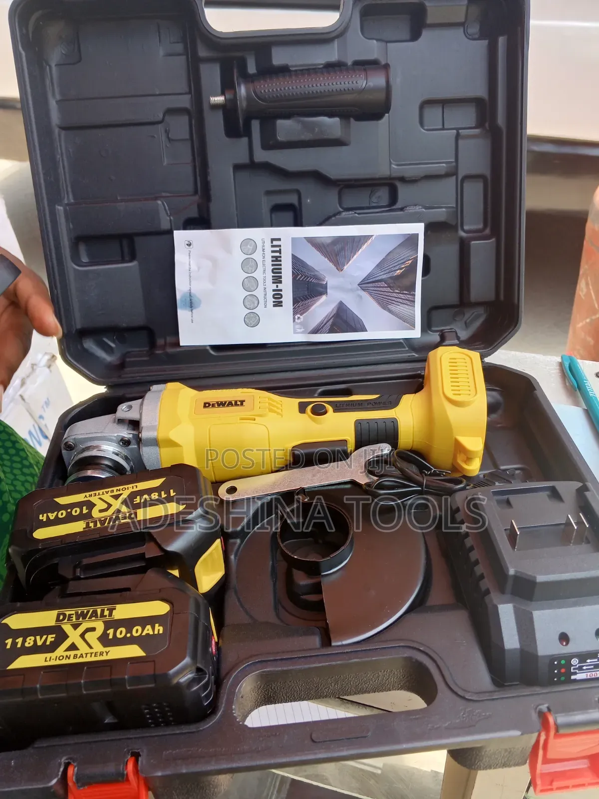 DeWalt Cordless Handheld Grinder