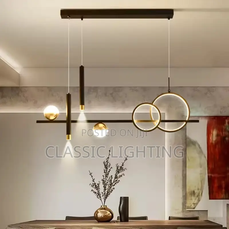 Modern Minimalist Led Pendant Lights With Spot Lamp for Kitchen