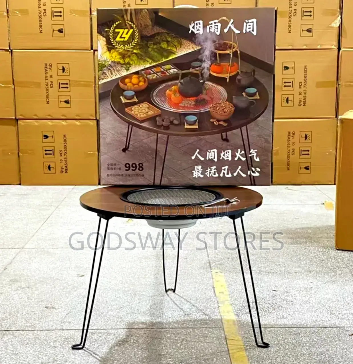 Foldable Barbecue Grill