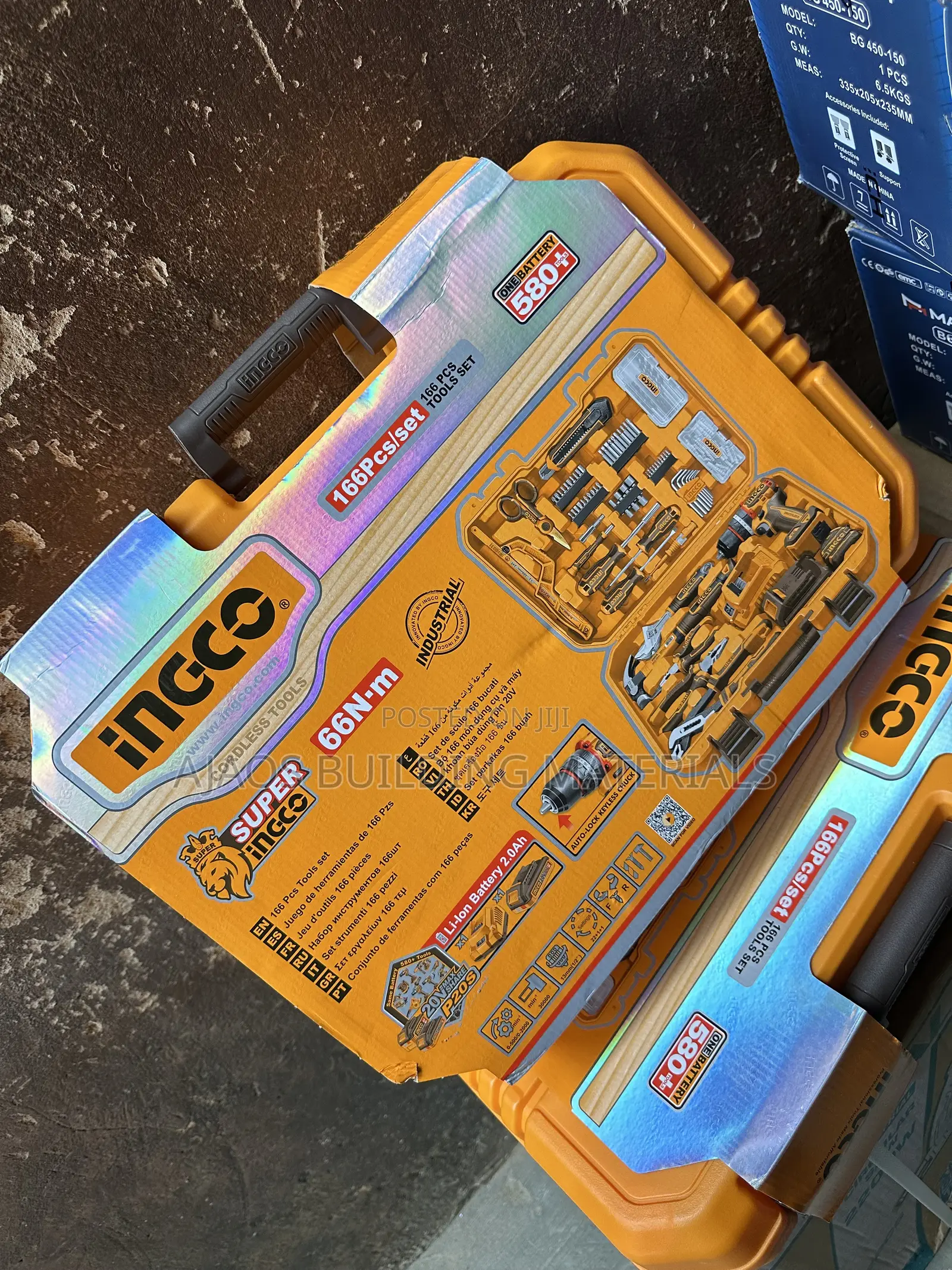 166 Tools Set Ingco