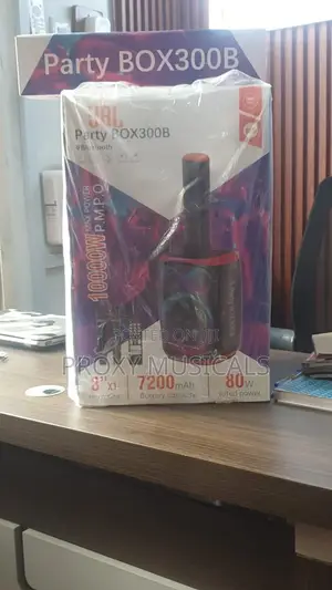 JBL PartyBox Rechargeable Speakers With Microphone