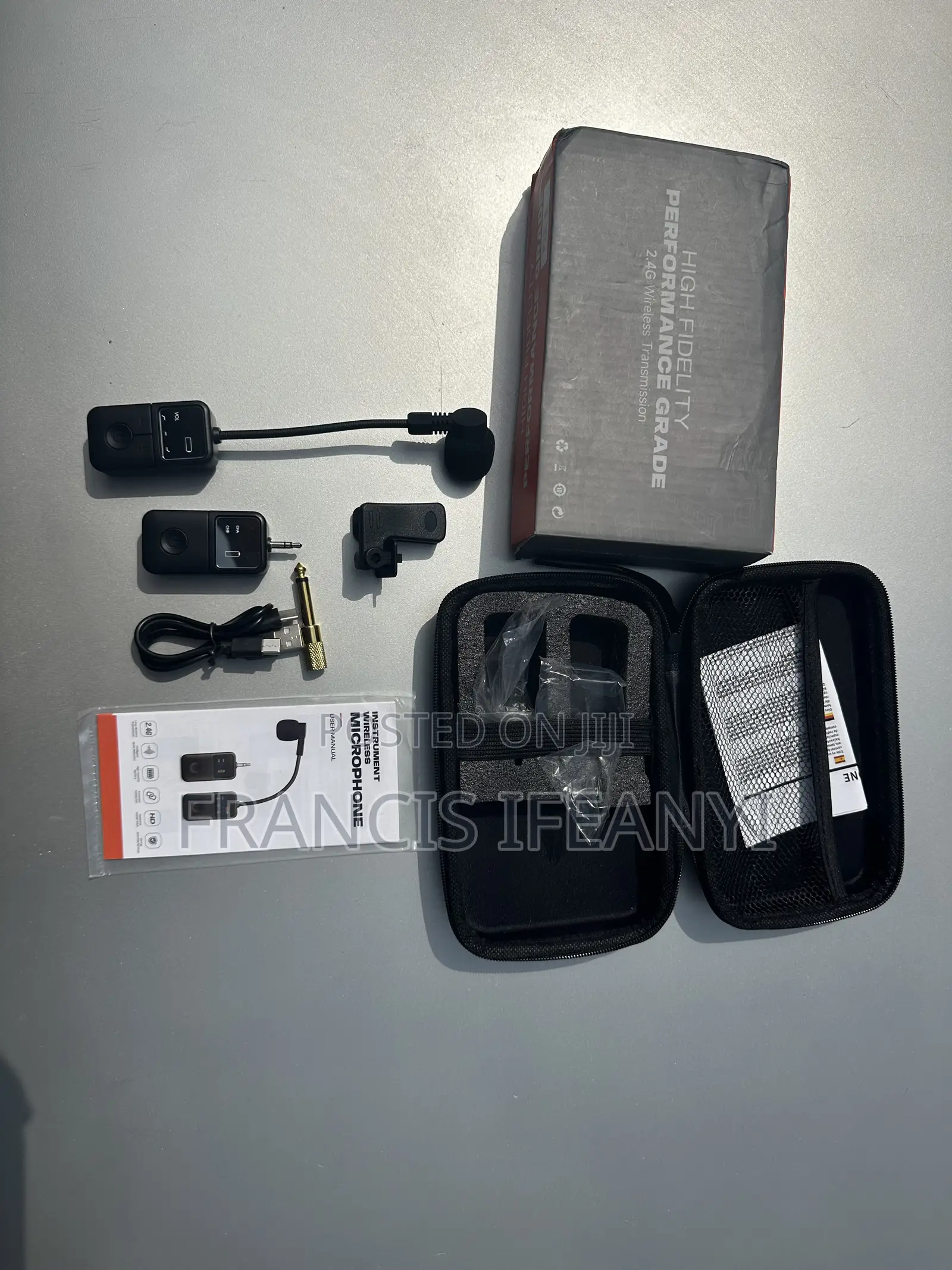 High Fidelity Wireless Sax Audio Microphone
